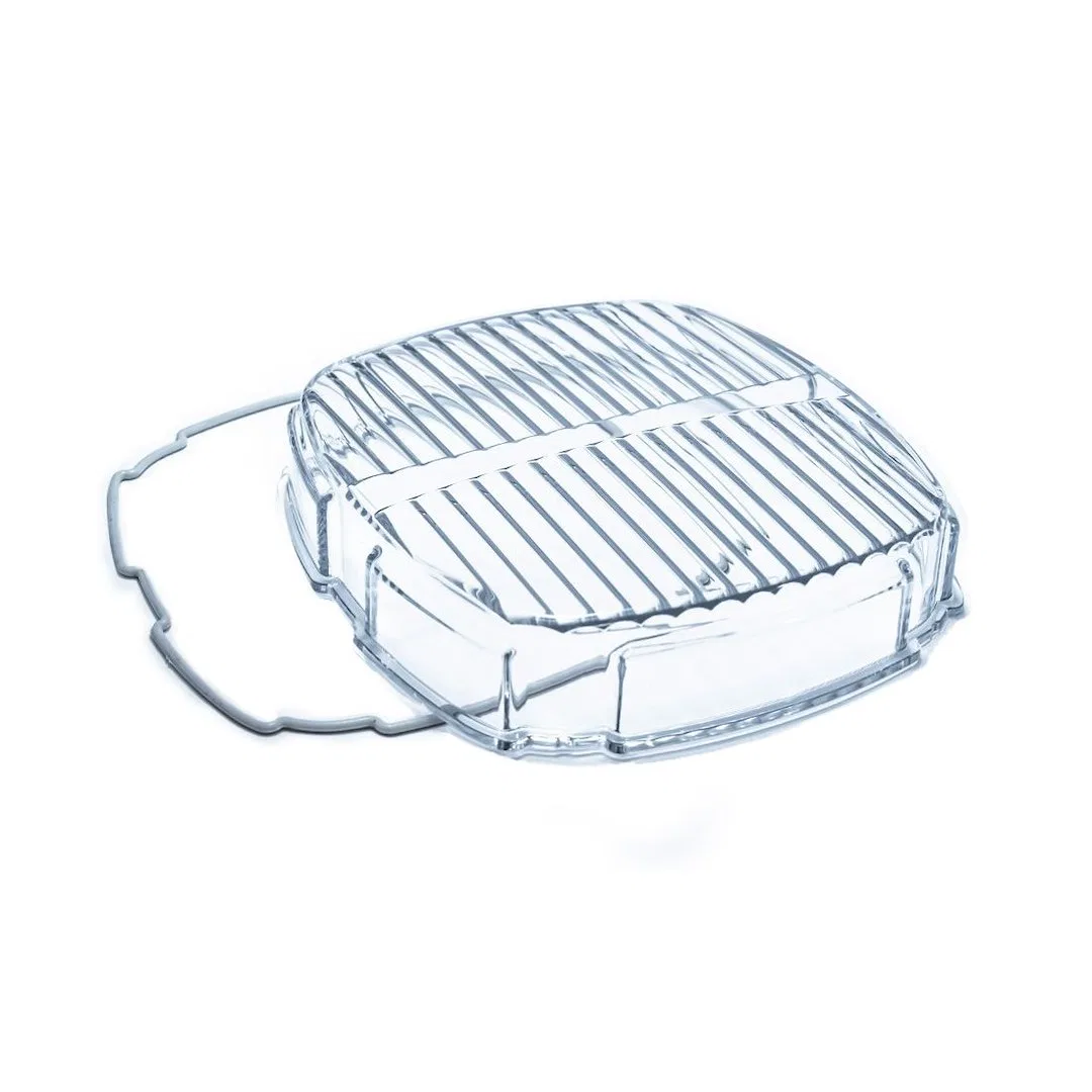 168250 – RIGID IND Driving/ Fog Light Lens, Replacement Lens For Phoenix Pod Lights 7 Inch Square Clear Polycarbonate...